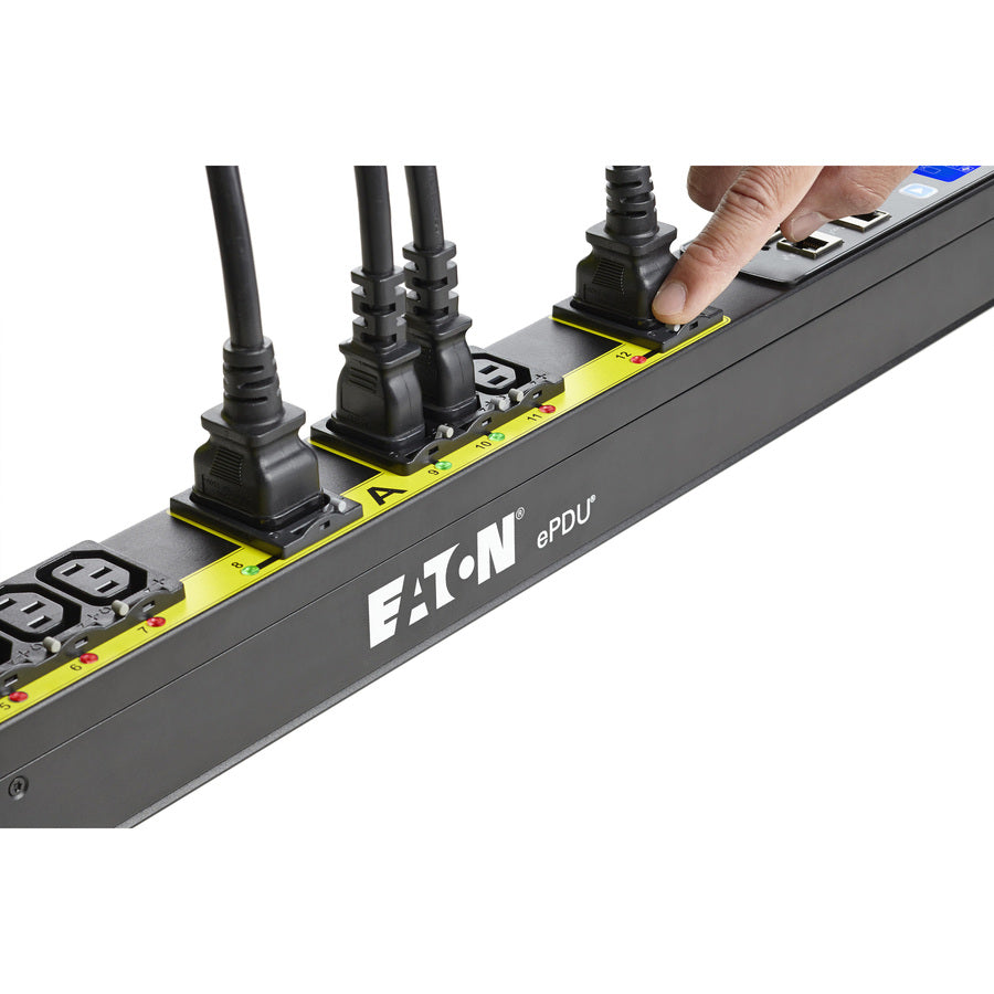 Eaton Managed PDU - 0U Vertical Switched Metered ePDU 5.76kW TAA | Tecisoft EMA107-10
