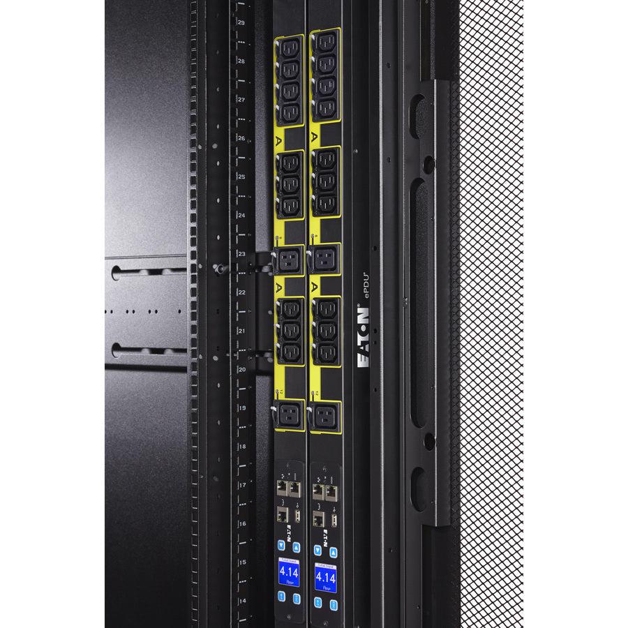 Eaton Managed PDU - 0U Vertical Switched Metered ePDU 5.76kW TAA | Tecisoft EMA107-10
