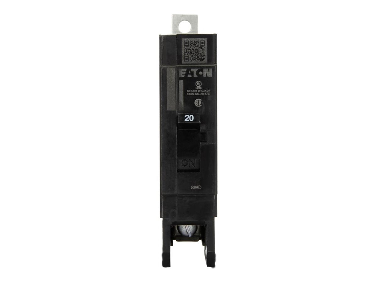 Eaton Series C - Automatic circuit breaker - G-frame, GHB, complete breaker, fixed thermal, fixed magnetic trip type, single-pole, GHB1020