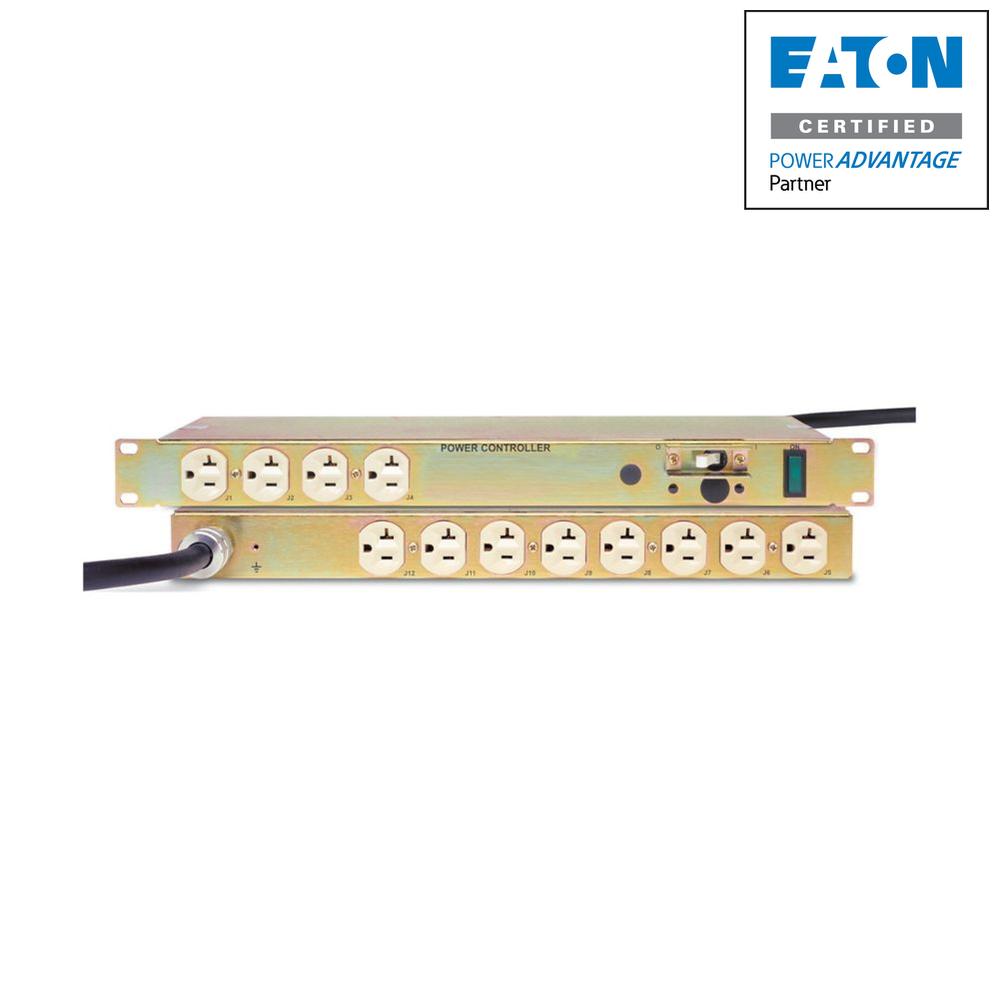 Eaton Tpc12F-A2 Power Distribution Unit (Pdu) 12 Ac Outlet(S) 1U Bronze