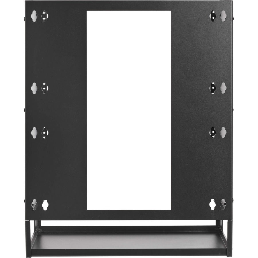 Eaton Tripp Lite Series 12U Wall-Mount Bracket with Shelf for Small Switches and Patch Panels, Hinged SRWO12UBRKTSHEL