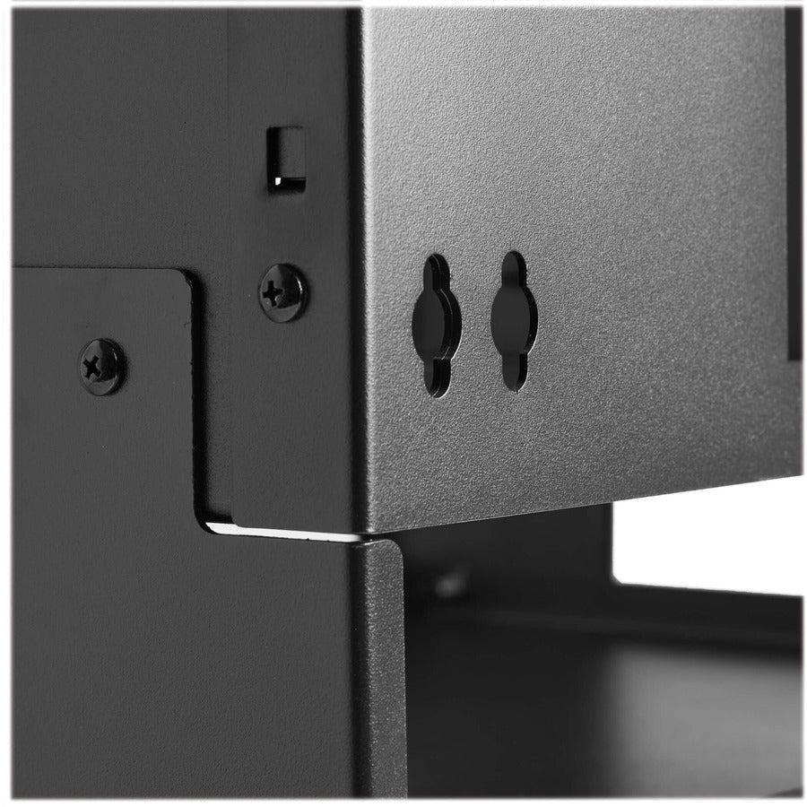 Eaton Tripp Lite Series 12U Wall-Mount Bracket with Shelf for Small Switches and Patch Panels, Hinged SRWO12UBRKTSHEL