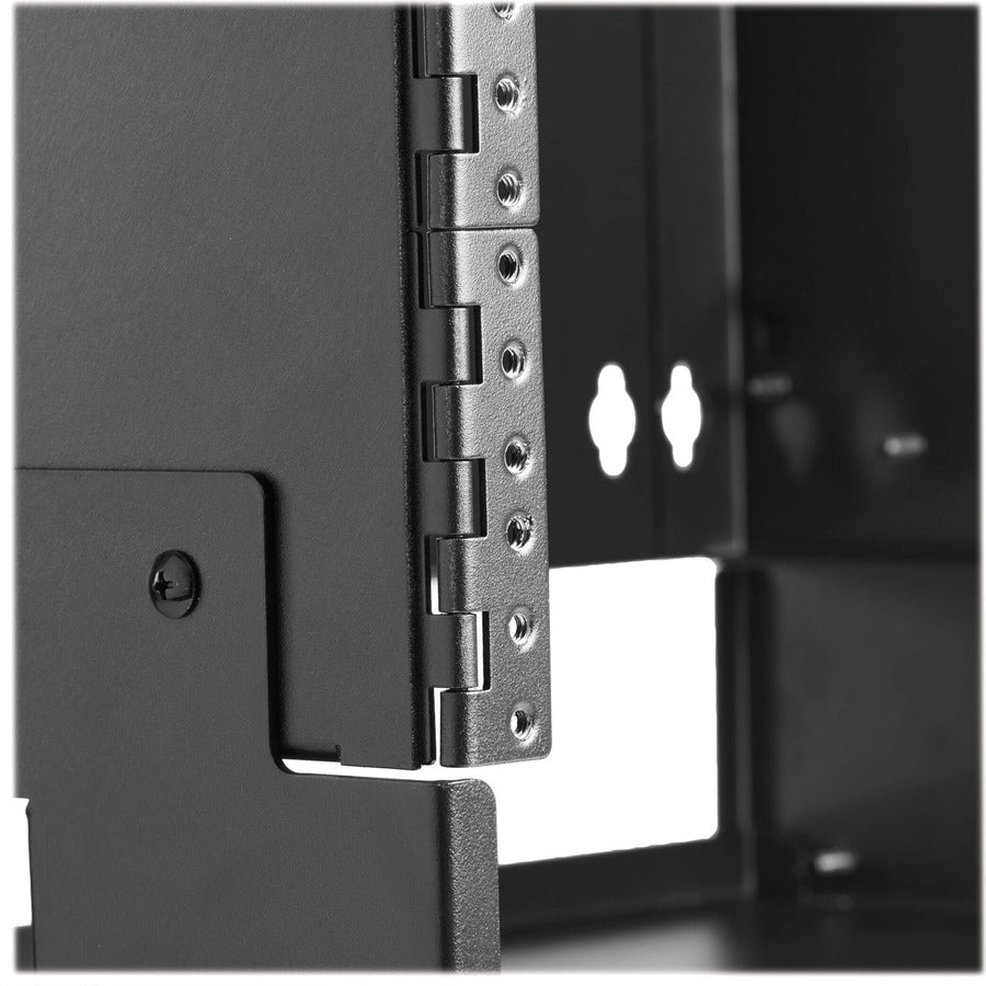 Eaton Tripp Lite Series 12U Wall-Mount Bracket with Shelf for Small Switches and Patch Panels, Hinged SRWO12UBRKTSHEL