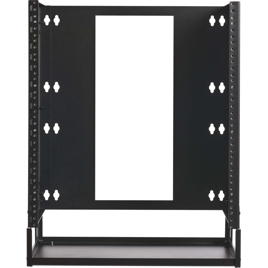 Eaton Tripp Lite Series 12U Wall-Mount Bracket with Shelf for Small Switches and Patch Panels, Hinged SRWO12UBRKTSHEL