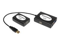 Eaton Tripp Lite Series 4-Port USB 2.0 USB over Cat5 Hub with 3 local Ports and 1 Remote Port, TAA U224-1R4-R