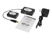 Eaton Tripp Lite Series 4-Port USB 2.0 USB over Cat5 Hub with 3 local Ports and 1 Remote Port, TAA U224-1R4-R