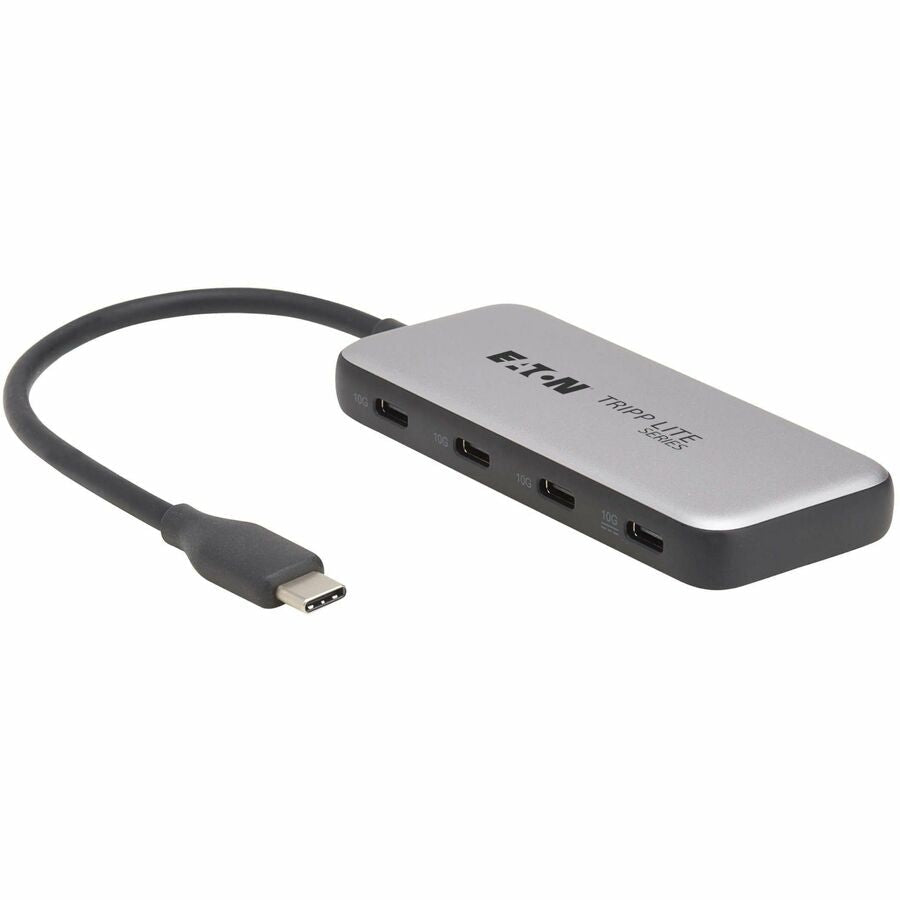 Eaton Tripp Lite Series 4-Port USB-C Hub, USB 3.2 Gen 2 (10 Gbps), 4x USB-C Ports, 100W PD U460-004-4C-G2C