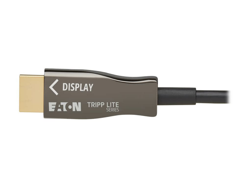 Eaton Tripp Lite Series 8K HDMI Fiber Active Optical Cable (AOC) - 8K UHD @ 60 Hz, HDR, Detachable Connector, M/M, Black, 20 P568FM-20M-8K6