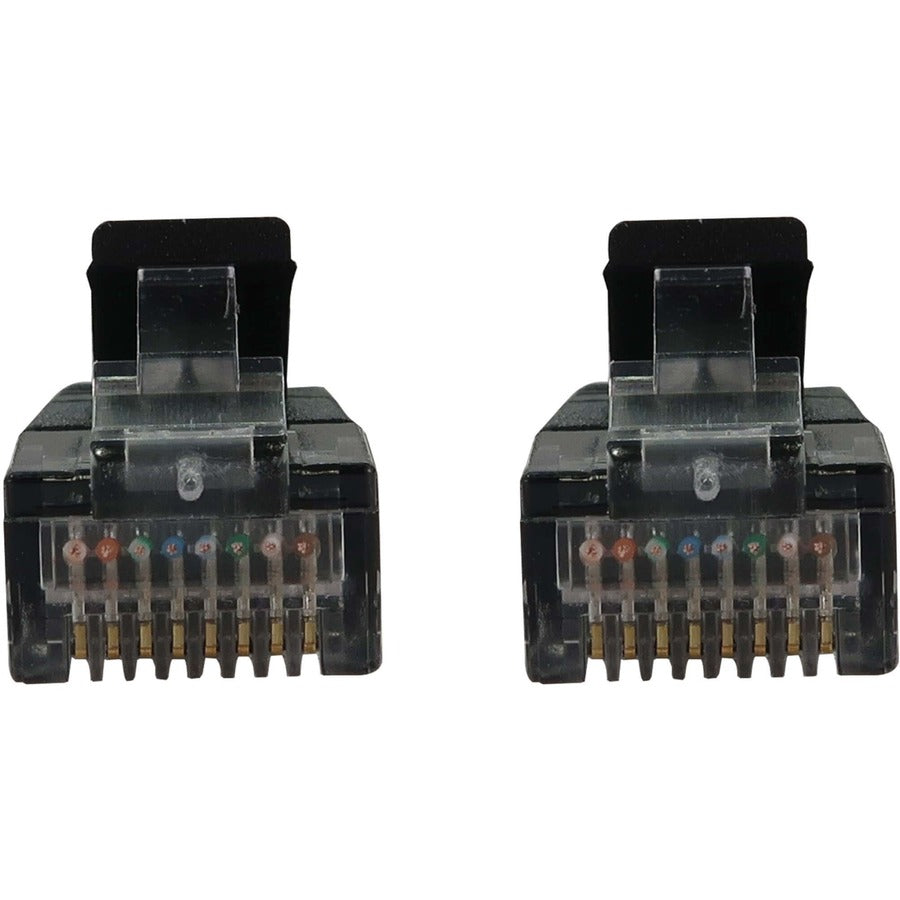 Eaton Tripp Lite Series Cat6a 10G Snagless Molded Slim UTP Ethernet Cable (RJ45 M/M), PoE, Black, 7 ft. (2.1 m) N261-S07-BK