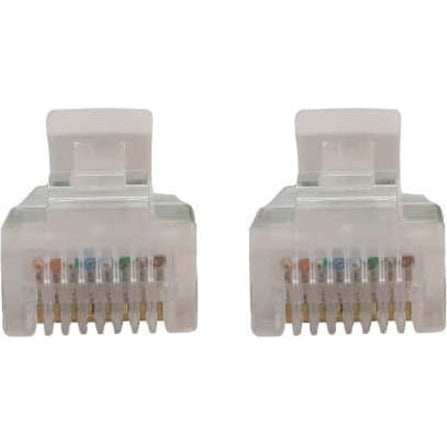 Eaton Tripp Lite Series Cat6a 10G Snagless Molded Slim UTP Ethernet Cable (RJ45 M/M), PoE, White, 5 ft. (1.5 m) N261-S05-WH