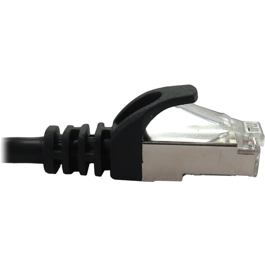 Eaton Tripp Lite Series Cat6a 10G Snagless Shielded Slim STP Ethernet Cable (RJ45 M/M), PoE, Black, 5 ft. (1.5 m) N262-S05-BK