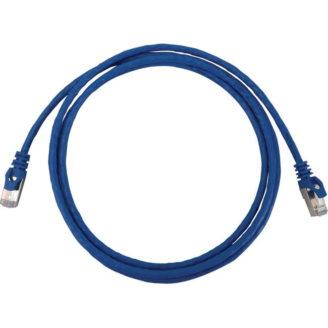 Eaton Tripp Lite Series Cat6a 10G Snagless Shielded Slim STP Ethernet Cable (RJ45 M/M), PoE, Blue, 5 ft. (1.5 m) N262-S05-BL