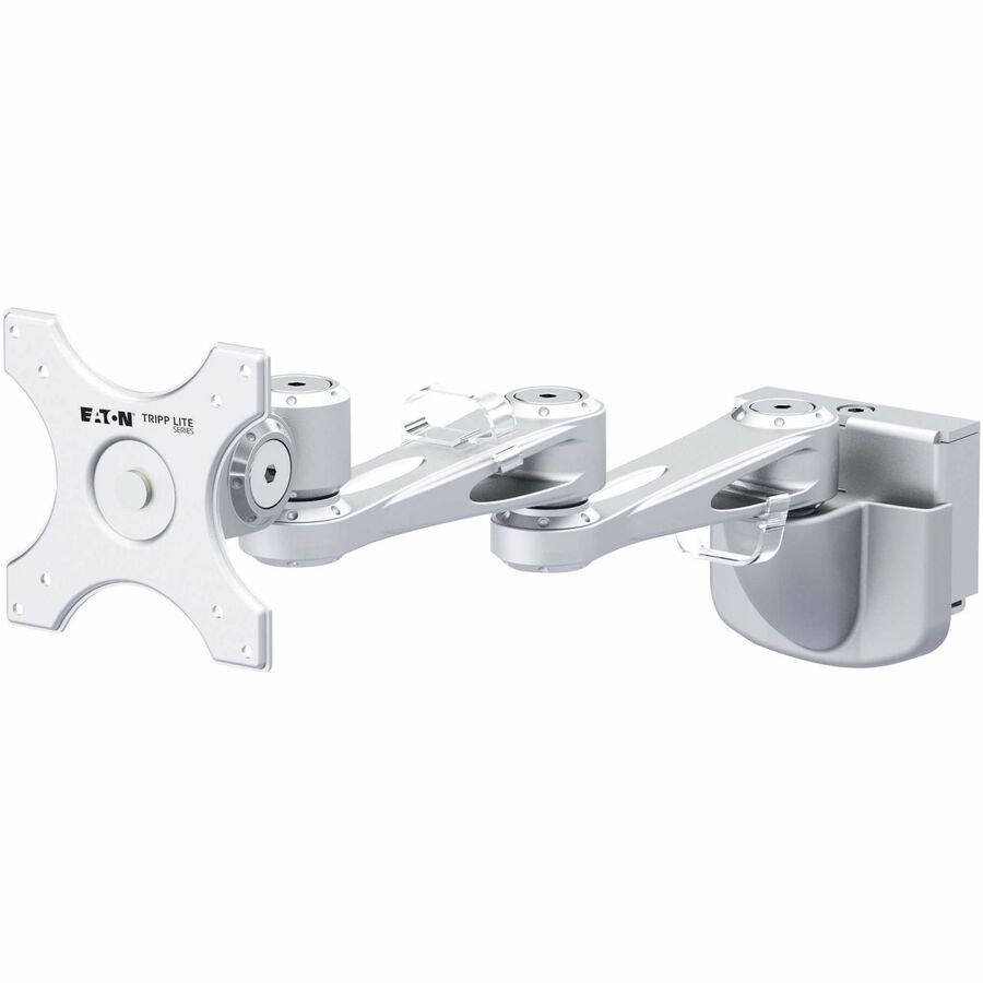 Eaton Tripp Lite Series Dual-Extension Monitor Mount for Slat Wall System, 13" to 32" DMSW1332LTAA