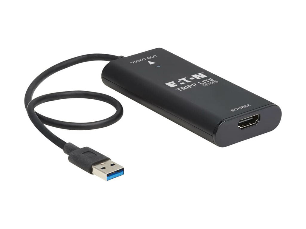 Eaton Tripp Lite Series HDMI to USB Video Capture Adapter, 4K 60 Hz, USB 3.2 Gen 1, TAA - Video capture adapter - USB 3.2 Gen U444-H4K6-CAP