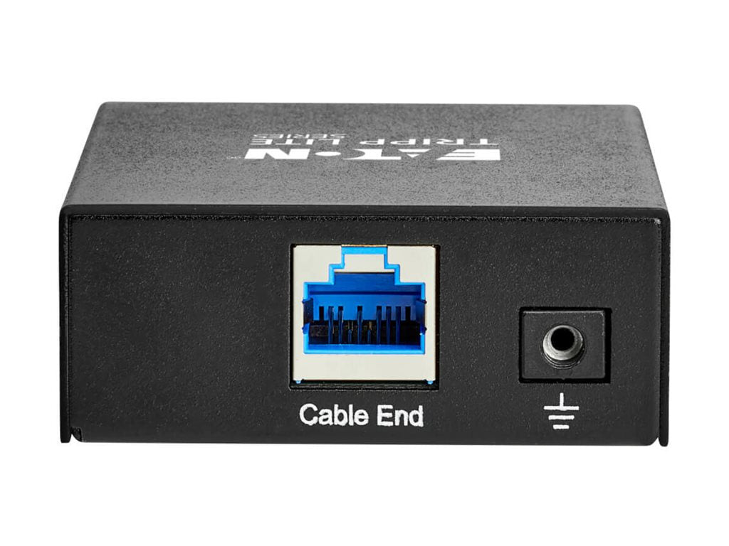 Eaton Tripp Lite Series In-Line PoE Surge Protector - 1 Gbps, IEC Compliant, TAA - PoE surge protector - output connectors: 1 B110-SP-POE-1