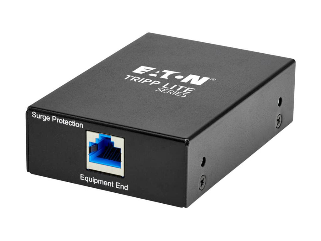 Eaton Tripp Lite Series In-Line PoE Surge Protector - 1 Gbps, IEC Compliant, TAA - PoE surge protector - output connectors: 1 B110-SP-POE-1