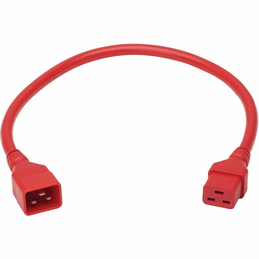 Eaton Tripp Lite Series Power Extension Cord, C20 to C19 - Heavy-Duty, 20A, 250V, 12 AWG, P036-002-ARD