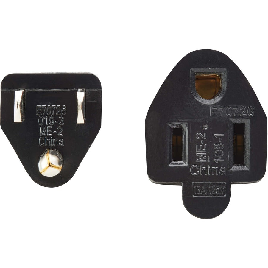 Eaton Tripp Lite Series Power Extension Cord, NEMA 5-15P to NEMA 5-15R - 13A, 120V, 16 AWG, 12 ft. (3.7 m), Black P022-012-13A