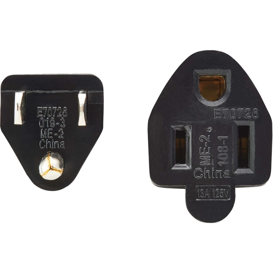 Eaton Tripp Lite Series Power Extension Cord, NEMA 5-15P to NEMA 5-15R - 13A, 120V, 16 AWG, 15 ft. (4.6 m), Black P022-015-13A