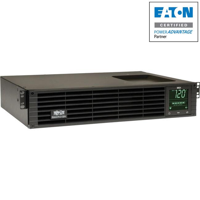 Eaton Tripp Lite Series SmartPro 1440VA 1440W 120V Line-Interactive Sine Wave UPS - 8 Outlets, Extended Run, Network Card Option, LCD, USB, DB9, 2U Rack/Tower SMART1500RMXL2UA