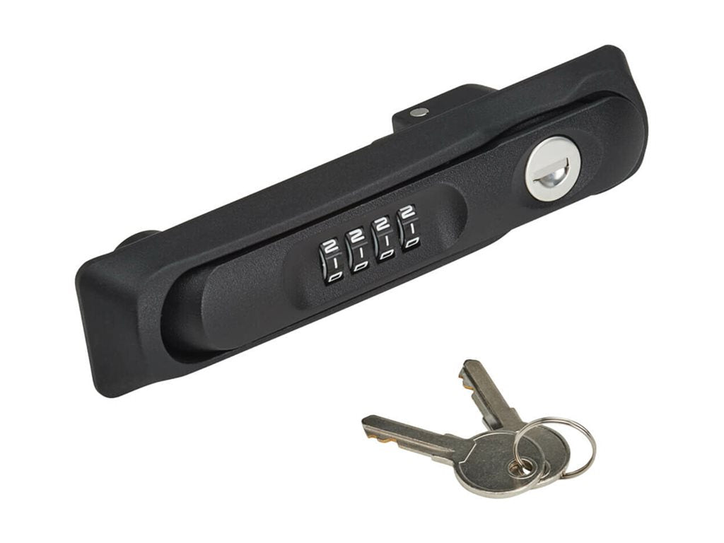 Eaton Tripp Lite Series SmartRack Locking Door Handles for Server Rack Front and Back Doors, 4-Digit Combination Lock, 2 Keys SRCOMBO4