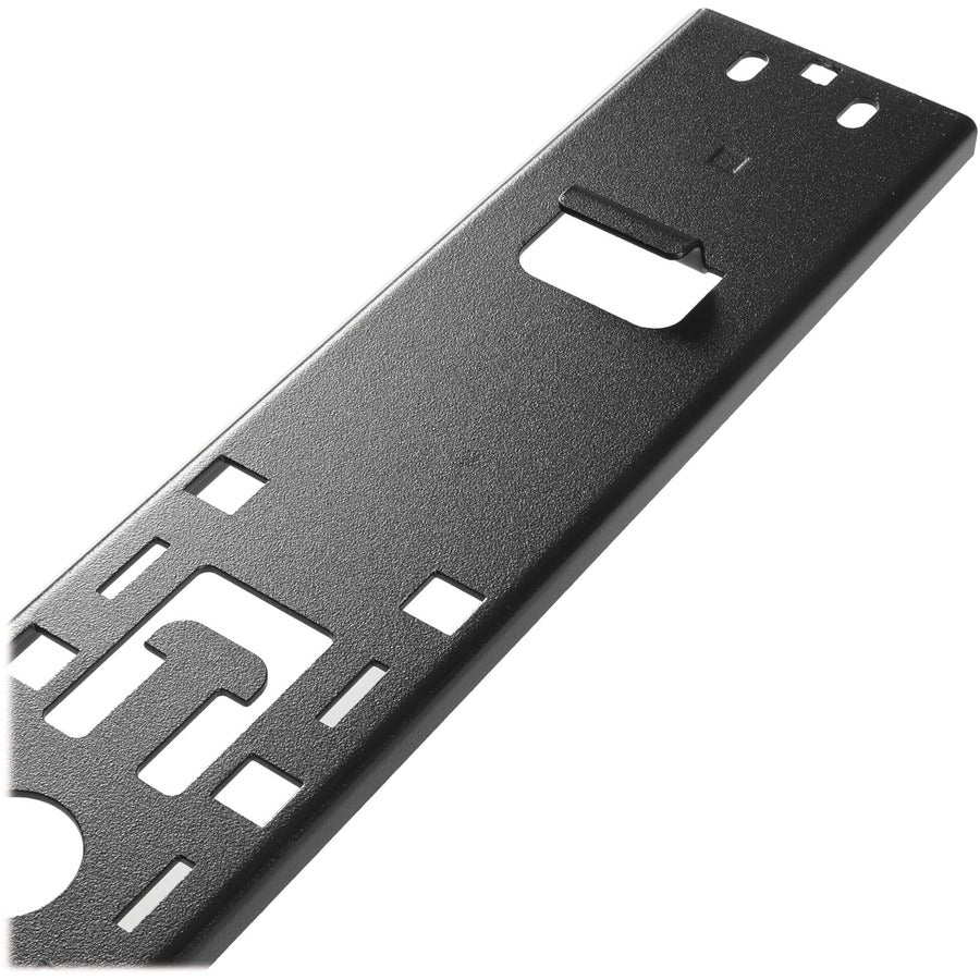 Eaton Tripp Lite Series SmartRack Rack Enclosure Single-Width Vertical Equipment Management Bars, 48U, 1 Pair SRVRTBAR48SGL