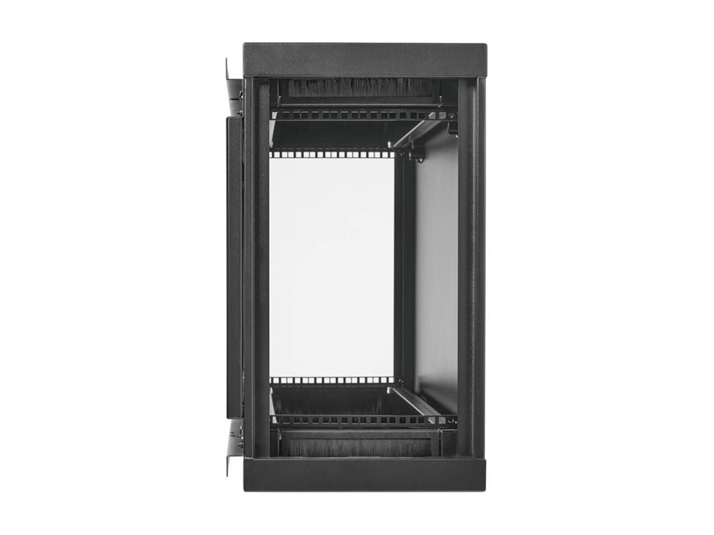Eaton Tripp Lite Series SmartRack Wall-Mount Mini Rack Enclosure 6U Low-Profile Side-Mount Black - Rack cabinet - low-profile, SRW6USM
