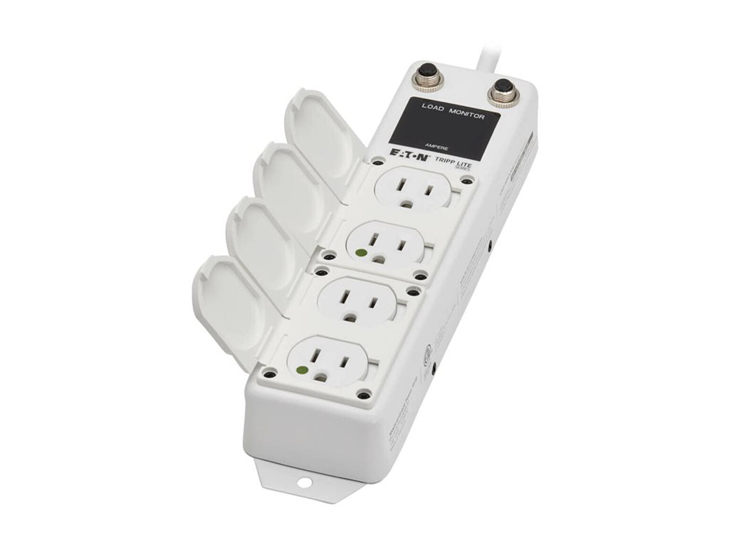 Eaton Tripp Lite Series UL 1363A Medical-Grade Power Strip for Patient Care Vicinities, 4 Hospital-Grade Outlets, Load Monitor, PS-402-HG-OEMLM
