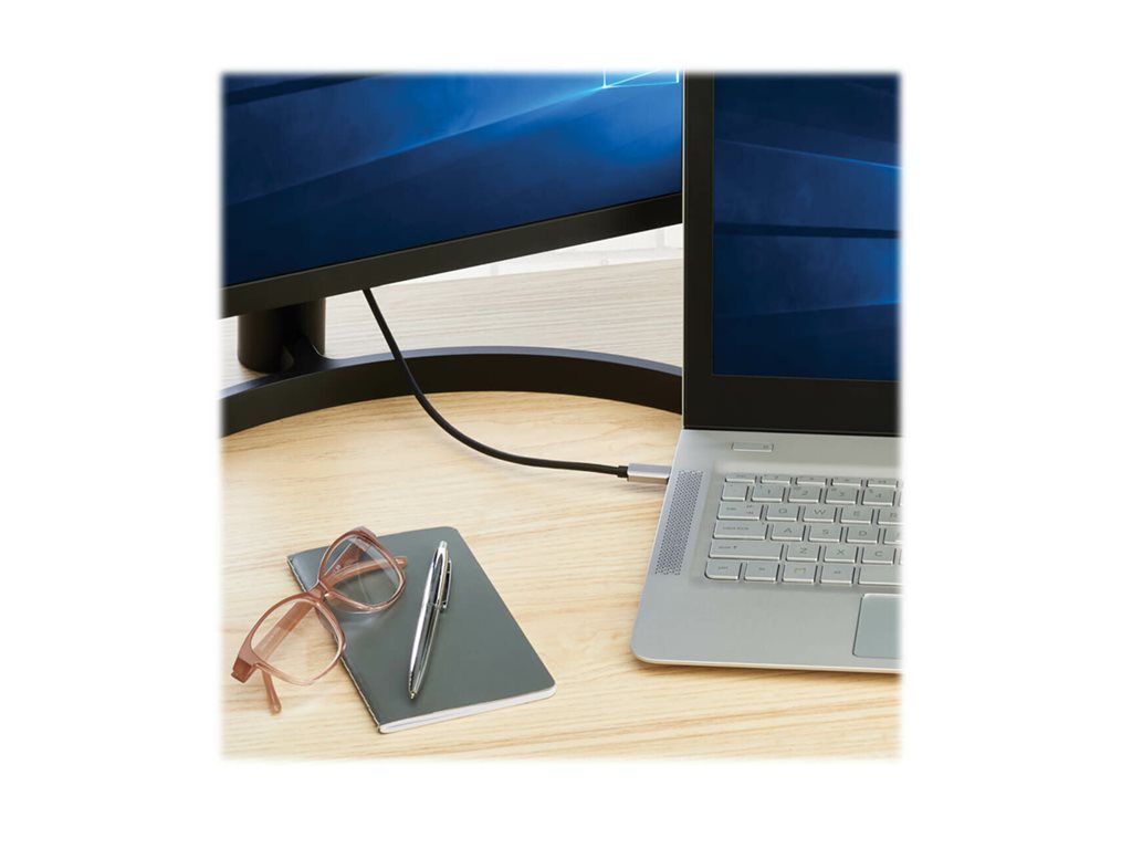 Eaton Tripp Lite Series USB-C to DisplayPort Active Adapter Cable M/M 8K 60Hz 4K 144Hz HDR 4:4:4 HDCP 2.3 Black 6ft - Adapter U444-006-DP8K6