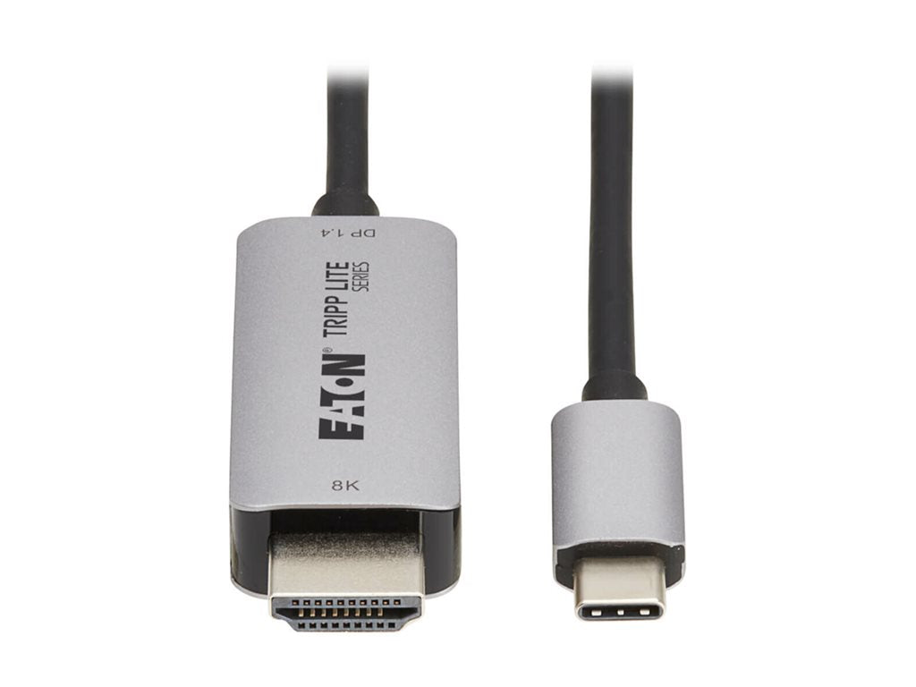 Eaton Tripp Lite Series USB-C to HDMI Active Adapter Cable M/M 8K60 Hz 4K 144Hz HDR 4:4:4 HDCP 2.3 Black 6ft - Adapter cable U444-006-H8K6