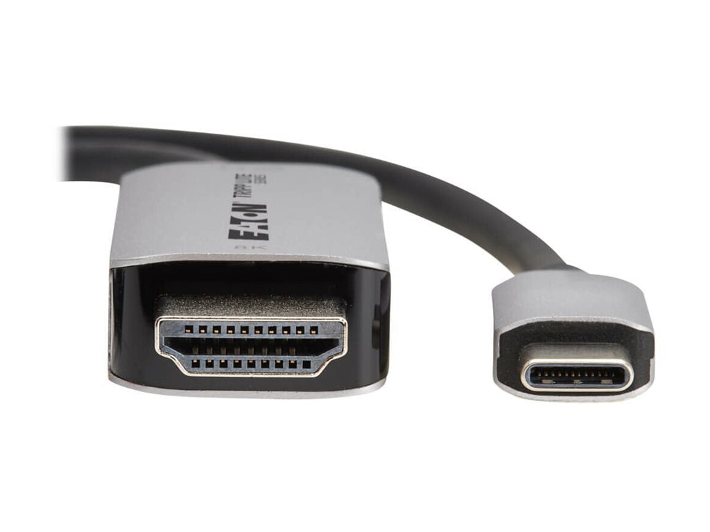 Eaton Tripp Lite Series USB-C to HDMI Active Adapter Cable M/M 8K60 Hz 4K 144Hz HDR 4:4:4 HDCP 2.3 Black 6ft - Adapter cable U444-006-H8K6