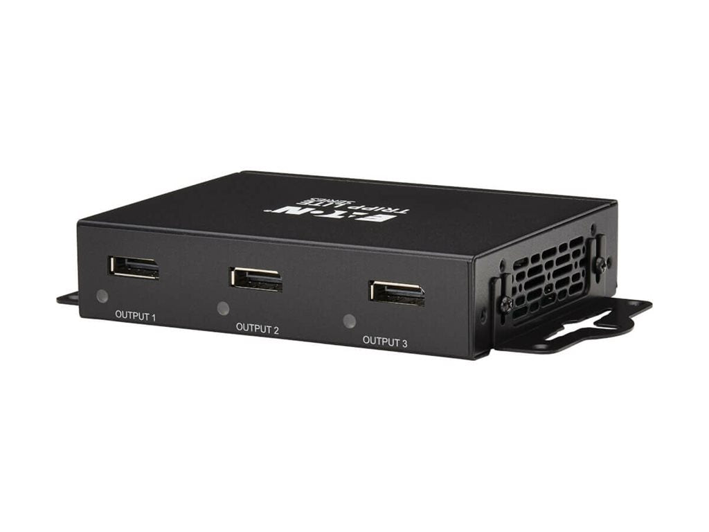 Eaton Tripp Lite series DisplayPort to DisplayPort 3-Port Multi-Monitor Splitter 8K/4K 60Hz DP 1.4 TAA - Video/audio splitter B156-003-8K