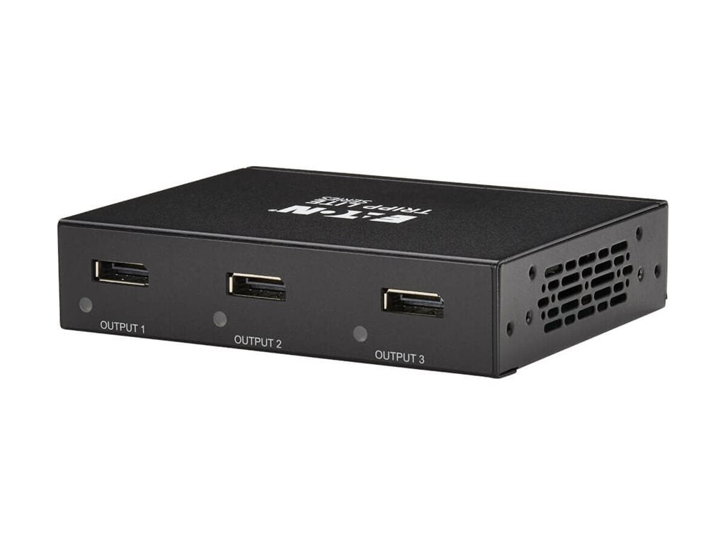 Eaton Tripp Lite series DisplayPort to DisplayPort 3-Port Multi-Monitor Splitter 8K/4K 60Hz DP 1.4 TAA - Video/audio splitter B156-003-8K