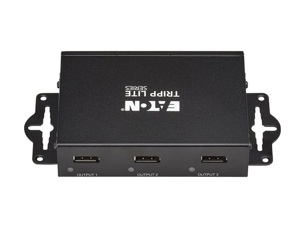Eaton Tripp Lite series DisplayPort to DisplayPort 3-Port Multi-Monitor Splitter 8K/4K 60Hz DP 1.4 TAA - Video/audio splitter B156-003-8K
