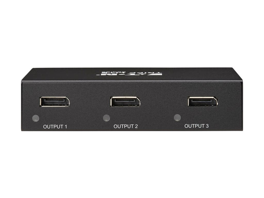 Eaton Tripp Lite series DisplayPort to DisplayPort 3-Port Multi-Monitor Splitter 8K/4K 60Hz DP 1.4 TAA - Video/audio splitter B156-003-8K