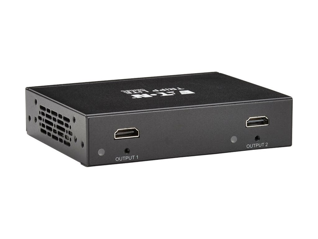 Eaton Tripp Lite series DisplayPort to HDMI 2-Port Multi-Monitor Splitter 8K/4K 60Hz DP 1.4 TAA - Video/audio splitter - 2 x B156-002-H8K