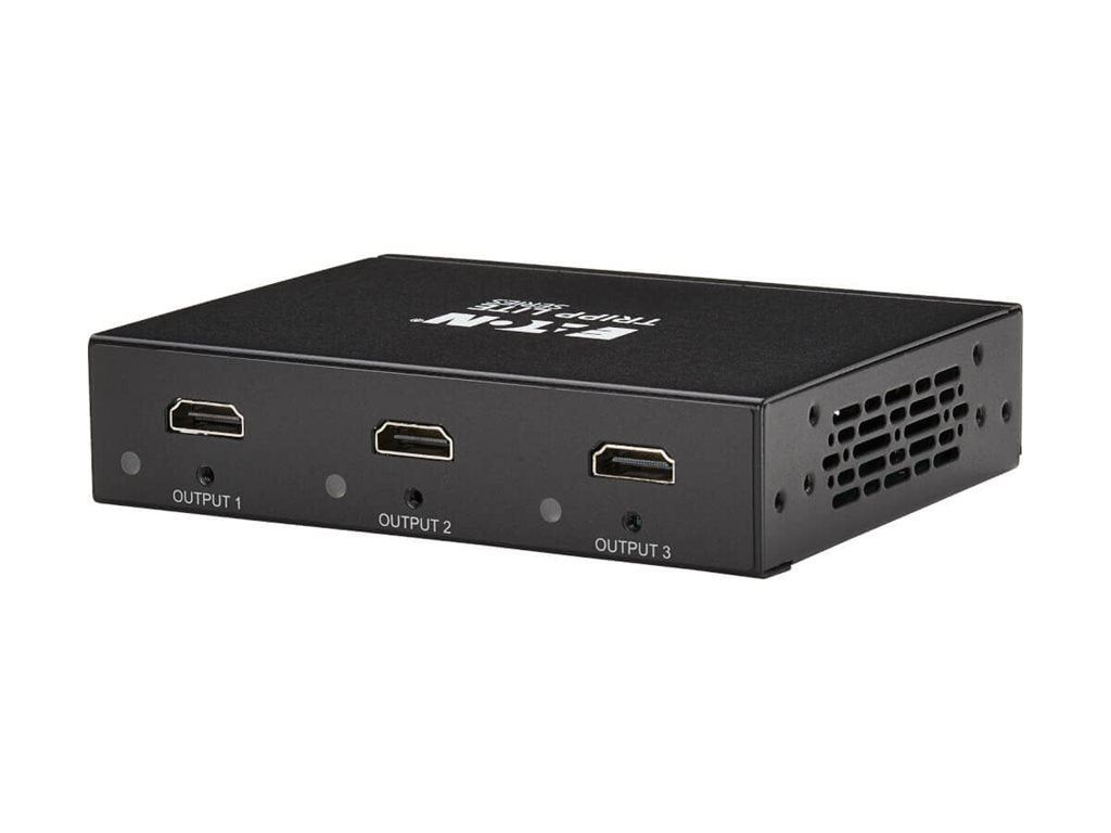 Eaton Tripp Lite series DisplayPort to HDMI 3-Port Multi-Monitor Splitter 8K/4K 60Hz DP 1.4 TAA - Video/audio splitter - 3 x B156-003-H8K