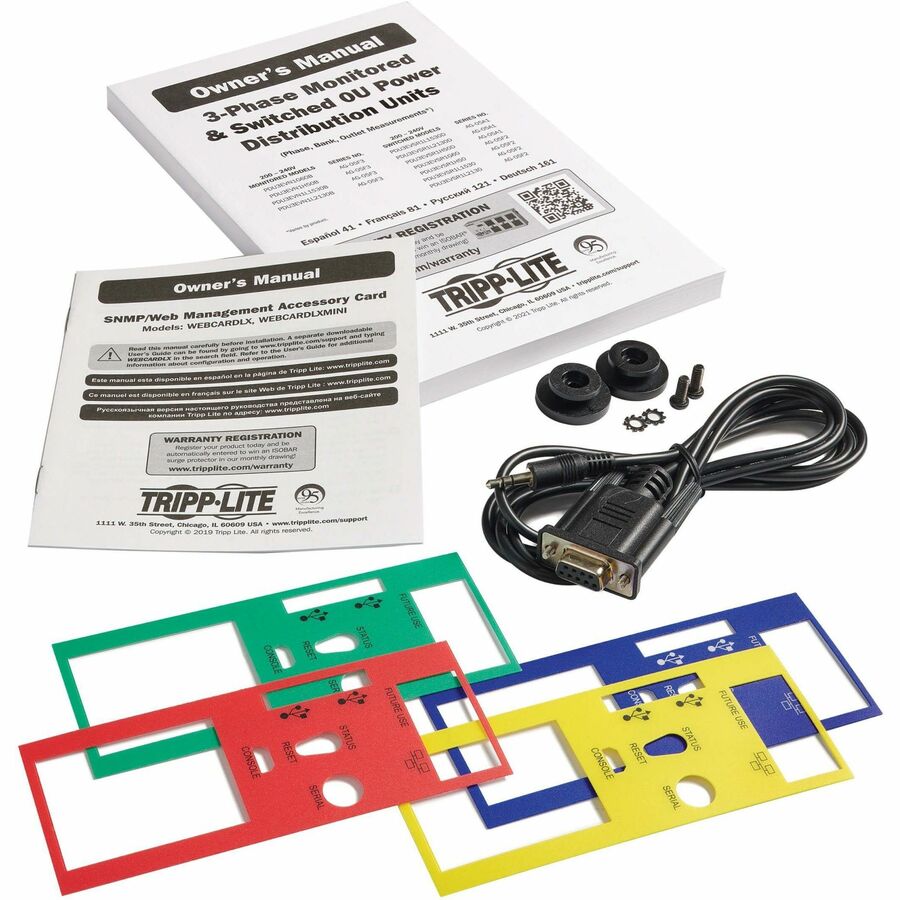 Eaton Tripplite Series IsoBreaker Managed PDU, 3PH, 0U PDU3EVSR1L1530