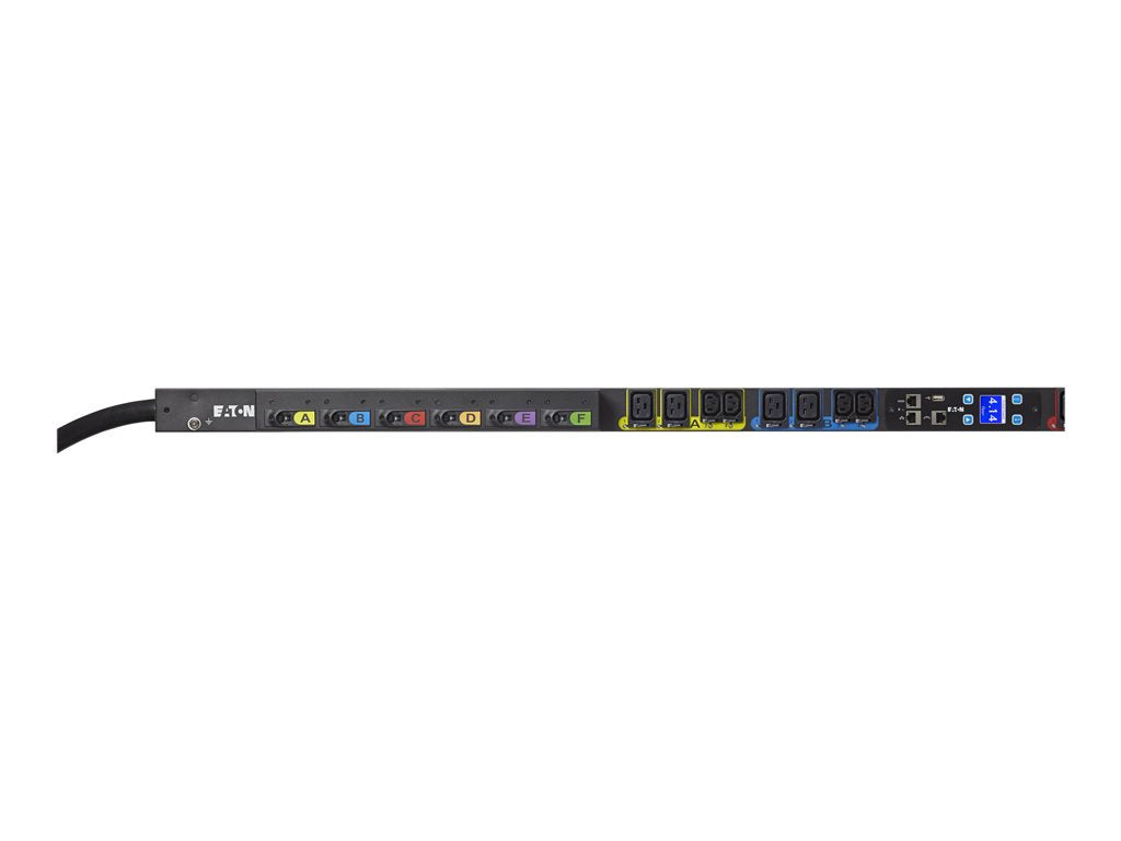 Eaton ePDU G3 Managed - Power distribution unit (rack-mountable) - AC 200-240 V - 14.4 kW - 3-phase - Ethernet 10/100,