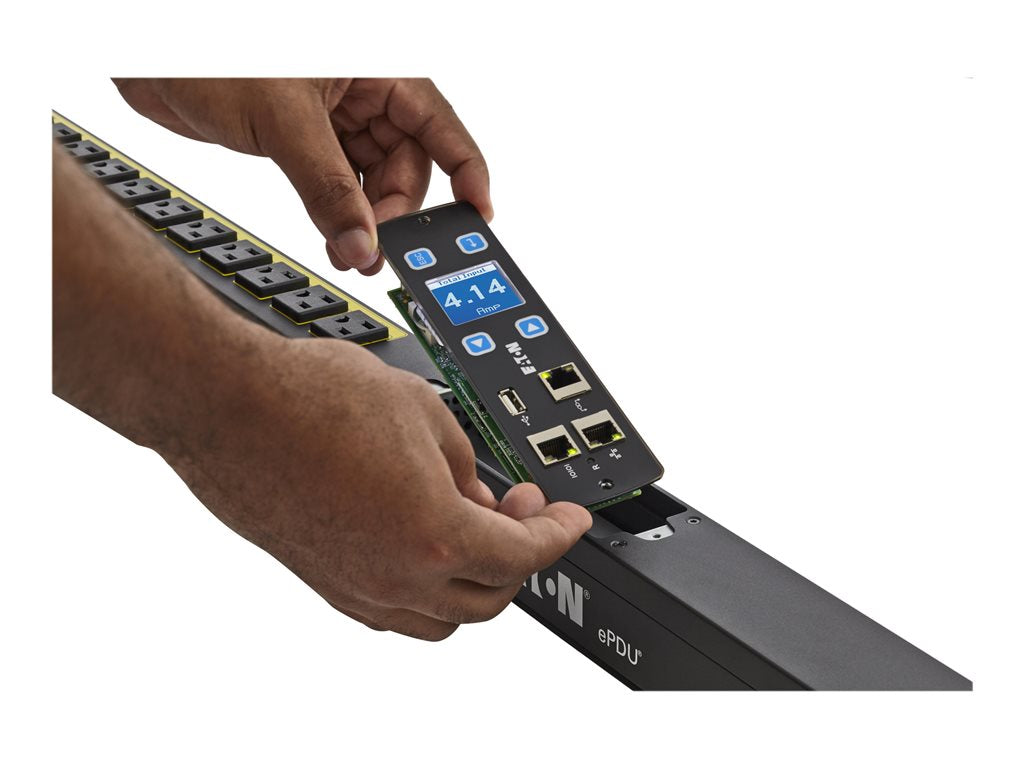 Eaton ePDU G3 Managed - Power distribution unit (rack-mountable) - AC 200-240 V - 14.4 kW - 3-phase - Ethernet 10/100,