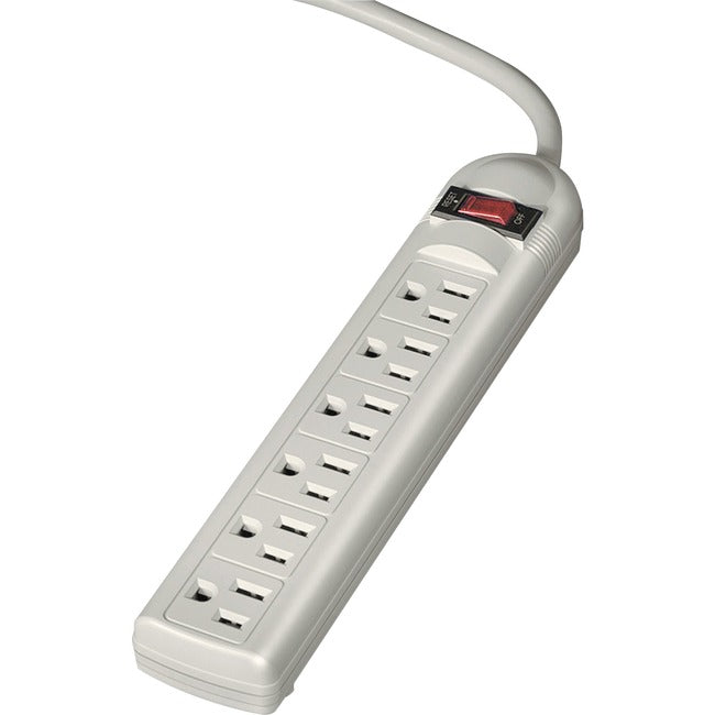 Economical Fellowes Power Strip With 6 Outlets. Office Grade Power Strip Has 3-P Fel-99028