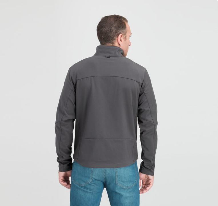 Eddie Bauer® Weather-Resistant Softshell Jacket – Durable Protection, Adventure-Ready Style