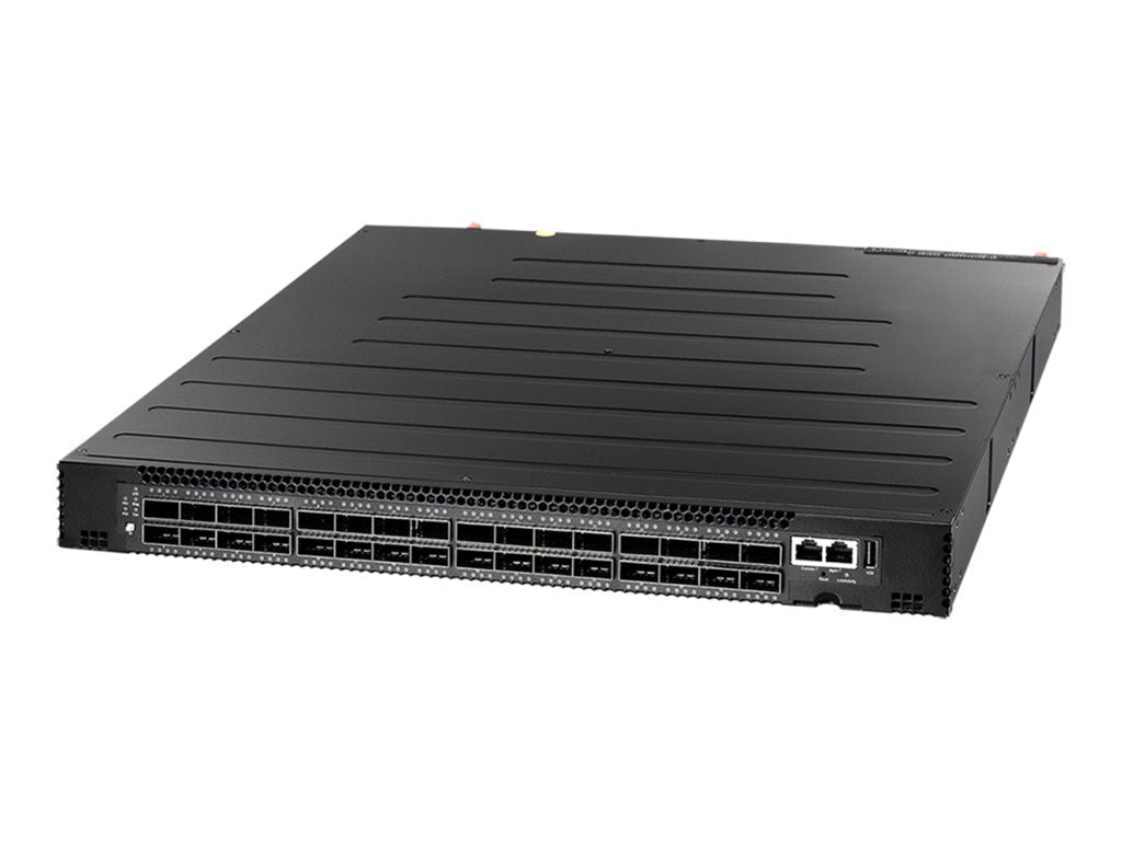 Edge-Core AS7712-32X - Switch - L3 - managed - 32 x 100 Gigabit QSFP28 - back to front airflow - desktop, rack-mountable 7712-32X-O-AC-B-US