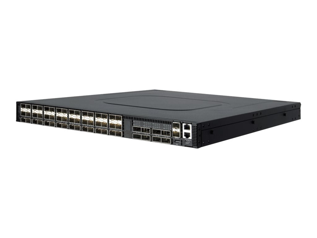 Edge-Core DCS203 Series AS7326-56X - Switch - data center - L3 - managed - 48 x 25 Gigabit SFP28 + 8 x 100 Gigabit QSFP28 - front 7326-56X-O-48V-F