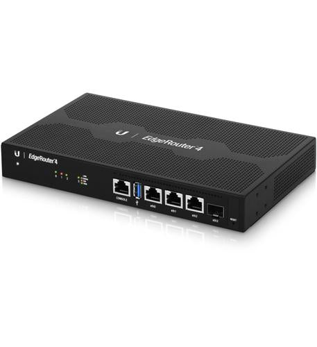 Edgerouter 4-Port ER-4-US 3 Gigabit RJ45 routing ports