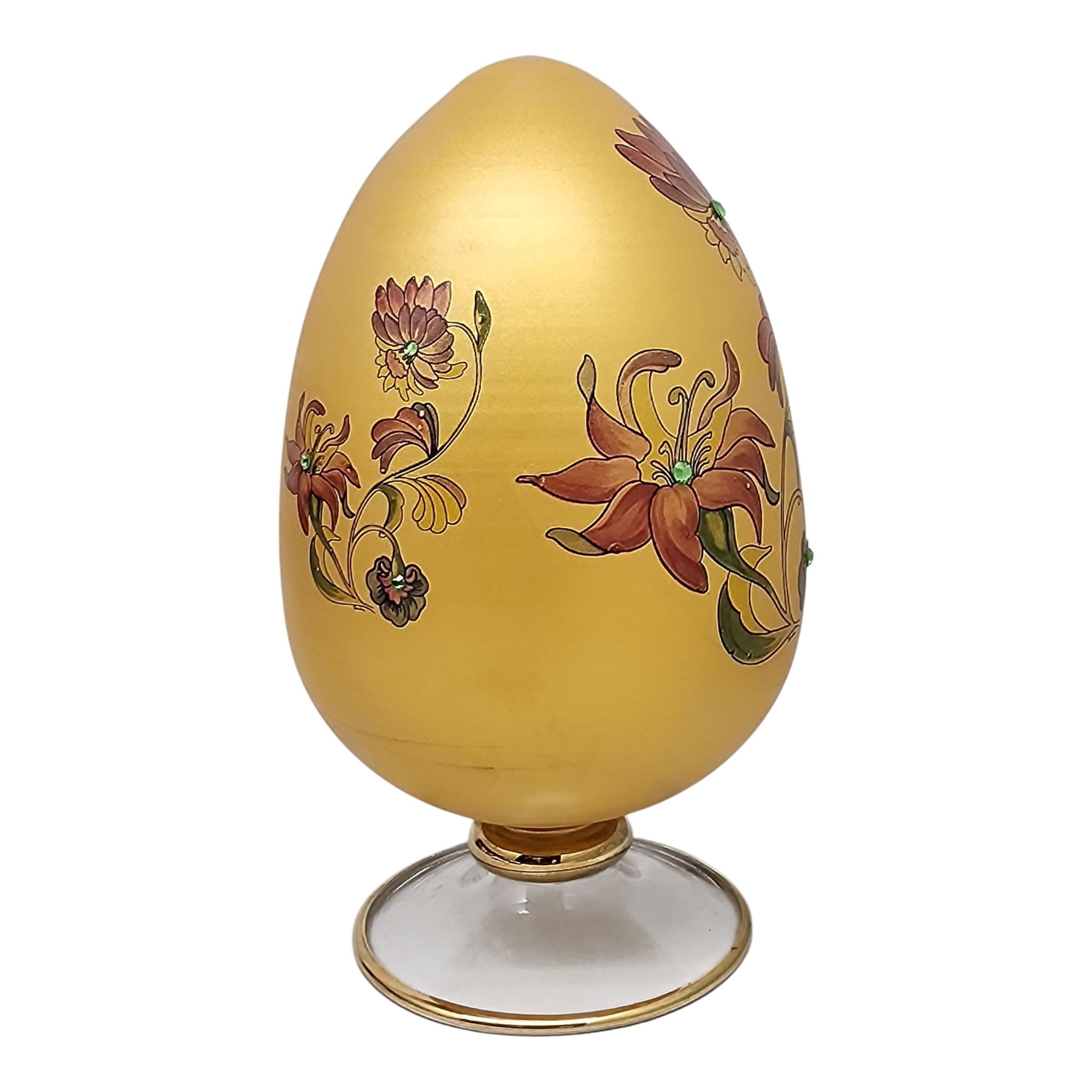 Egg With Wildflower And Vines