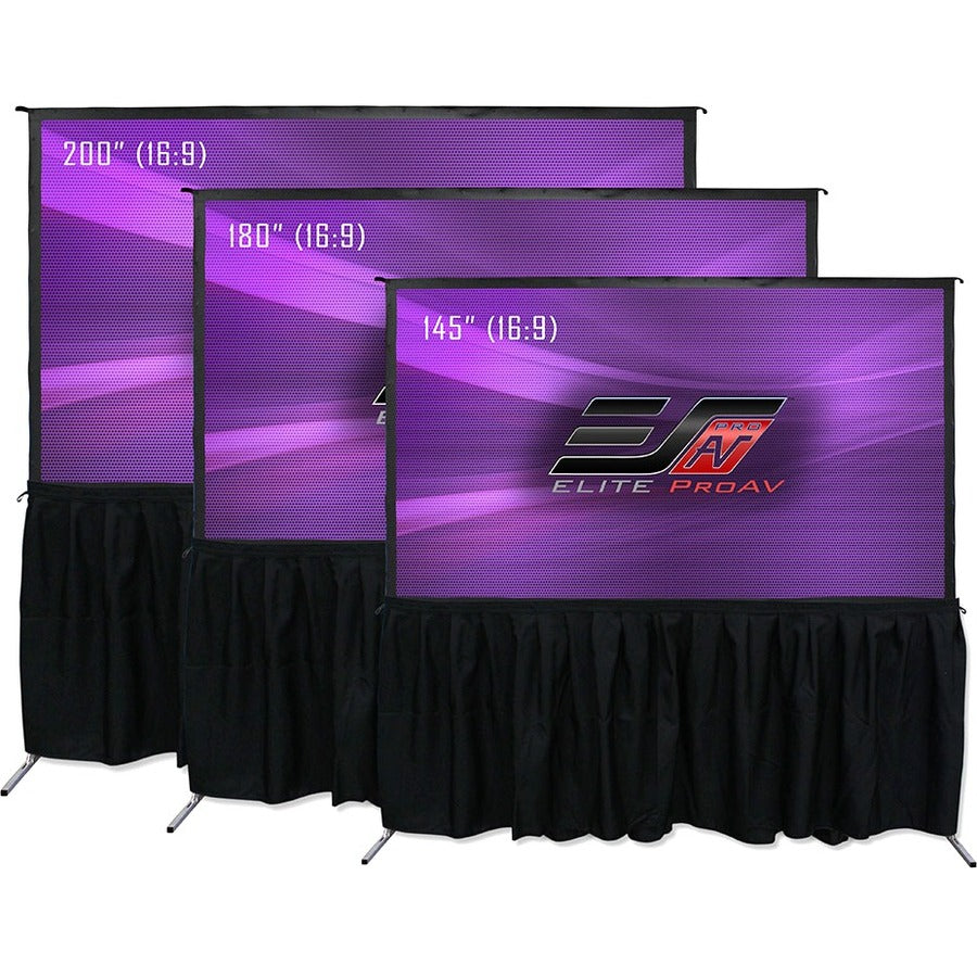 Elite ProAV Yard Master Pro 2 OMS200H2-PRODUAL 200 Projection Screen"