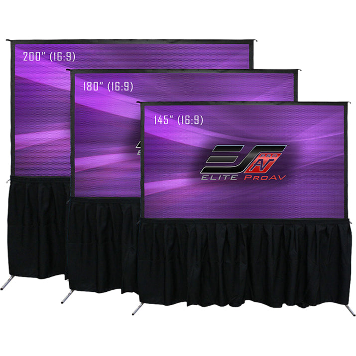 Elite ProAV Yard Master Pro OMS145H2-ProDual 145" Projection Screen