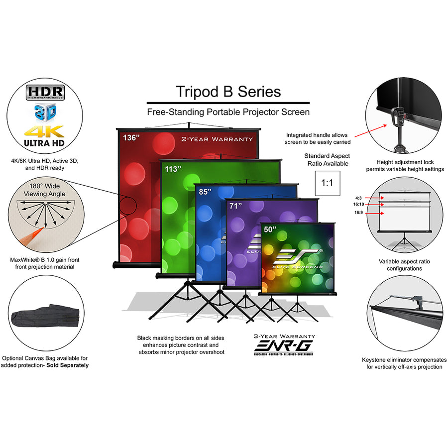 Elite Screens Tripod B T71Sb