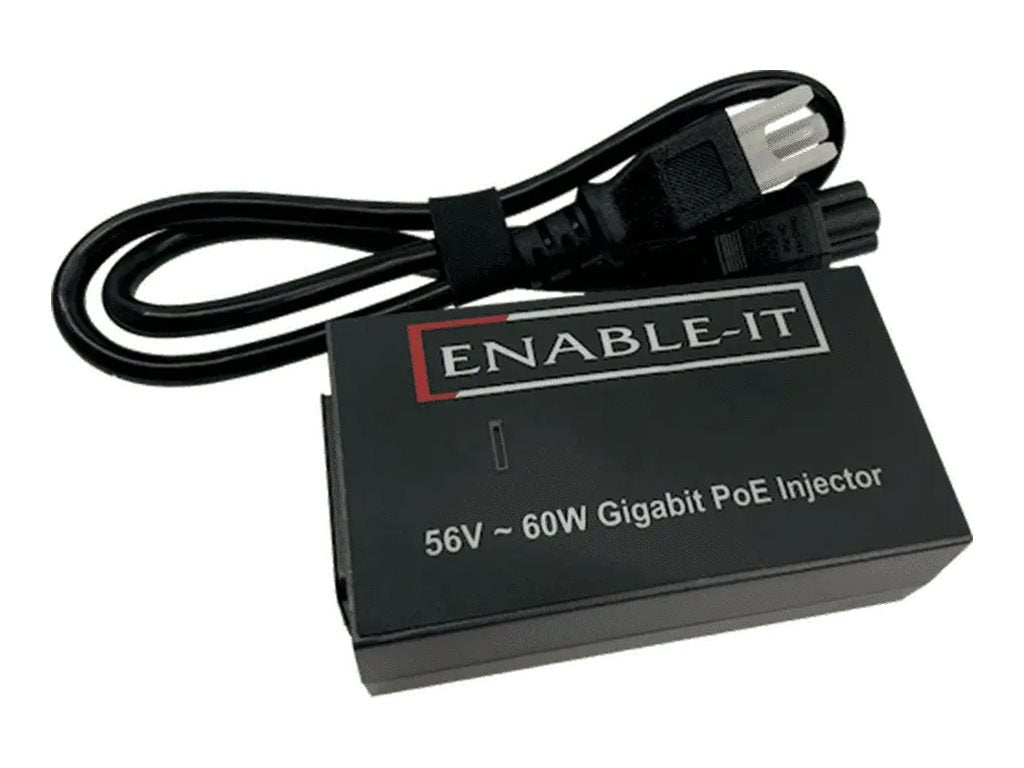 Enable-IT 865X PRO - Network extender - 1GbE - 10Base-T, 100Base-TX, 1000Base-TX - 2 ports - RJ-45 / RJ-45 - up to 3000 ft EIT-865XPRO-GPOEINJ